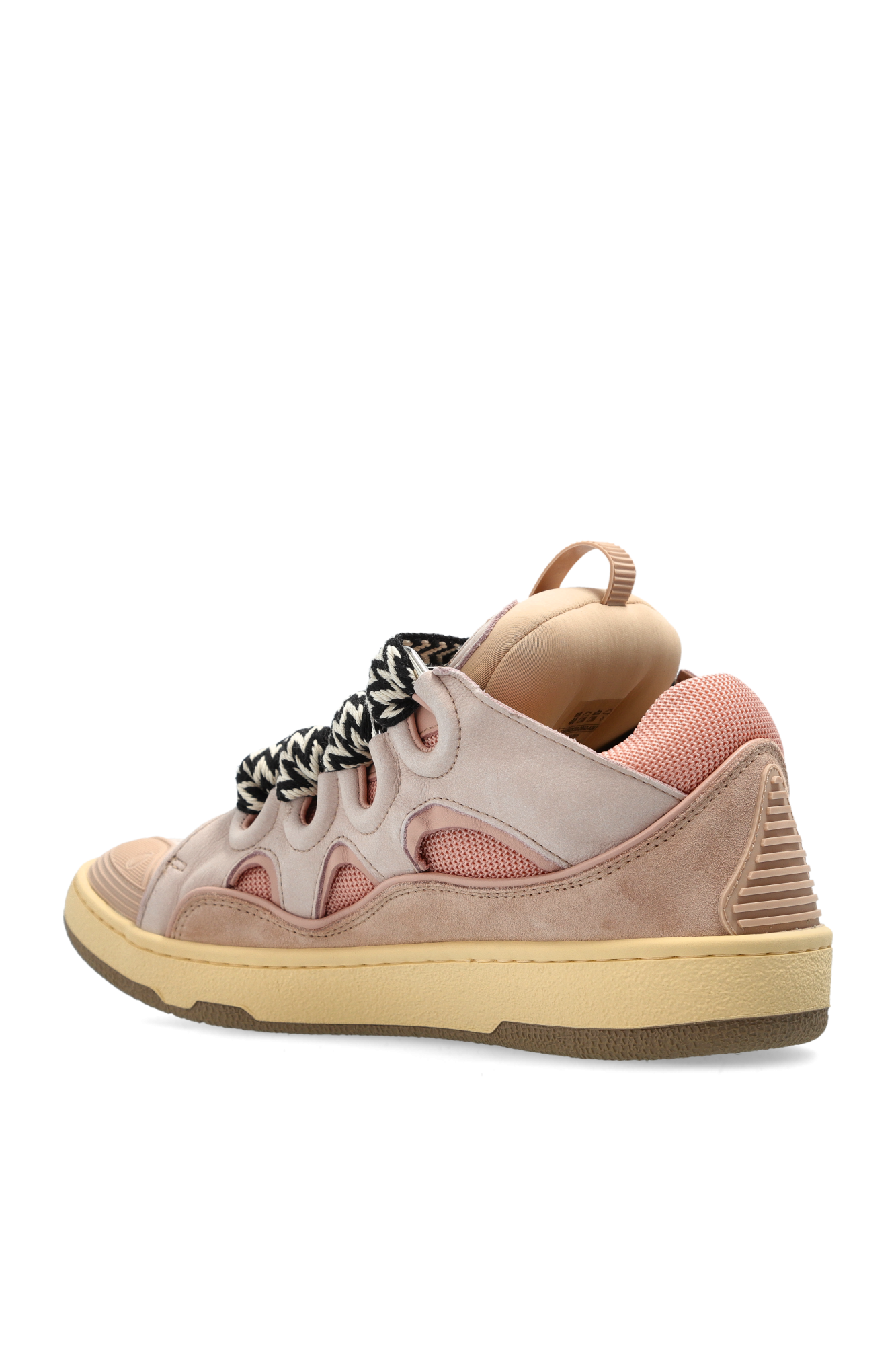 スニーカー LANVIN Women Sneakers FU SKDK12 RACA P25 65 Beige Curb Raffia Sneakers | Lanvin